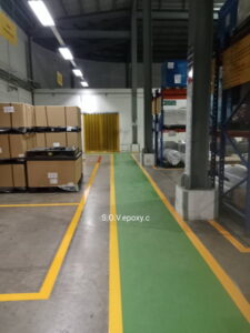 พื้น PU โรงงาน