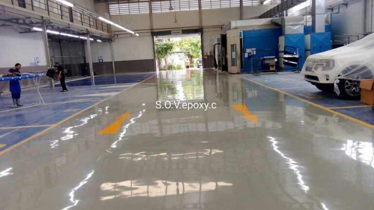 เคลือบพื้น Epoxy จ.อุดรธานี