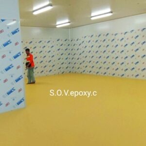 ทำพื้น Epoxy, พื้นพียู โรงงานขนม_02