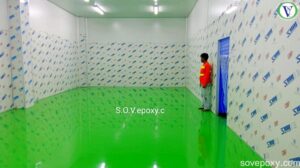 ทำพื้น Epoxy, พื้นพียู โรงงาน