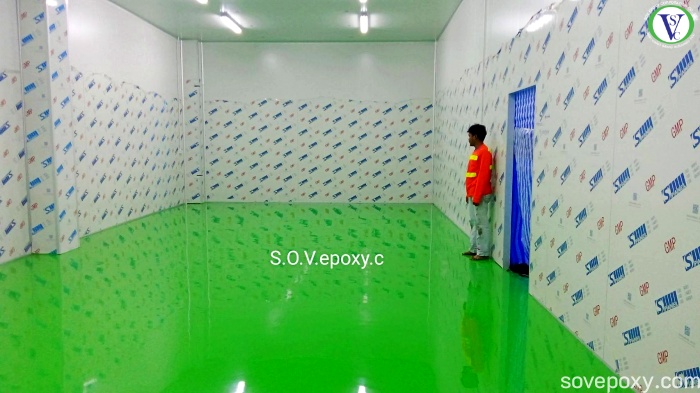 ทำพื้น Epoxy, พื้นพียู โรงงาน
