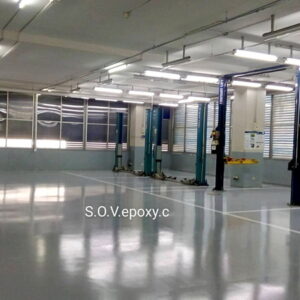 พื้น Epoxy โชว์รูมรถ OMODA_02