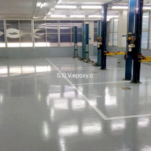 พื้น Epoxy โชว์รูมรถ OMODA_03