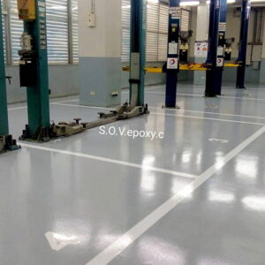 พื้น Epoxy โชว์รูมรถ OMODA_05