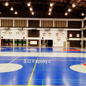 พื้นสนามกีฬาโรงเรียน