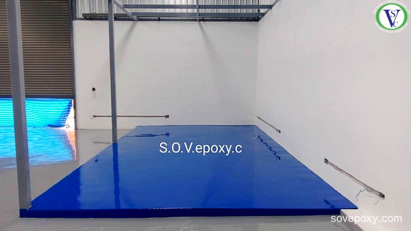 เคลือบพื้น Epoxy โรงงาน จ.ระยอง