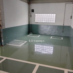 พื้น Epoxy พื้นที่บริการรถยนต์_10