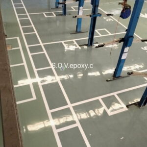 เคลือบพื้น Epoxy โตโยต้า