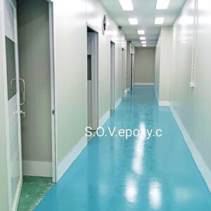 เคลือบพื้นโรงงาน-สีฟ้า-10