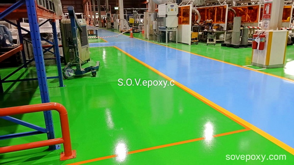 พื้น Epoxy Coating