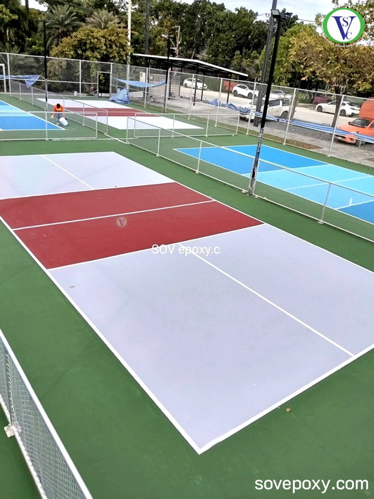 พื้น Acrylic Sport