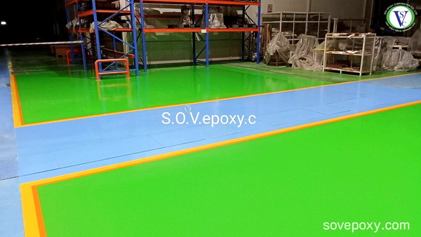 พื้น Epoxy Coating จ.ปทุมธานี