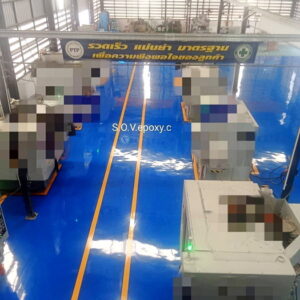 พื้น Epoxy โรงงาน จ.ชลบุรี