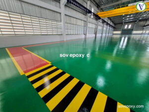 พื้น Epoxy Coating โรงงาน