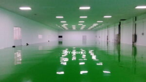พื้น Epoxy Self-leveling โรงงาน