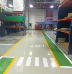 พื้น Epoxy ศูนย์รถ Honda_05