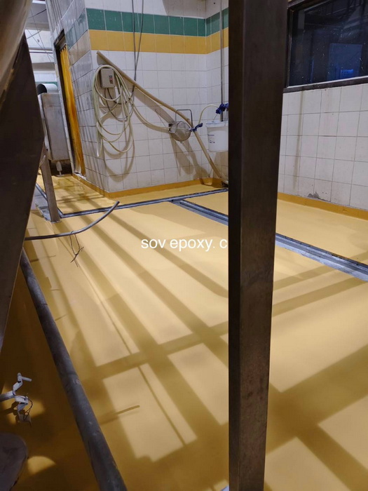 เคลือบพื้นพียูโรงงาน เดลี่ฟู้ดส์