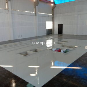 พื้น Epoxy โรงไฟฟ้า