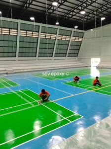 พื้นสนามกีฬา Pu Coating