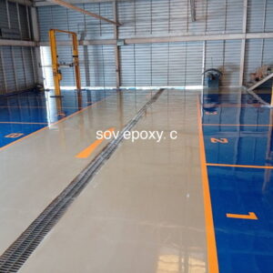 ทำพื้น Epoxy โชว์รูมรถ-05