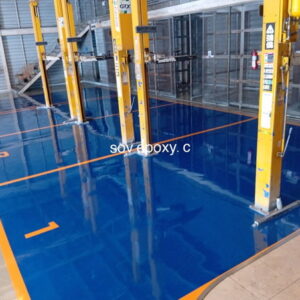 ทำพื้น Epoxy โชว์รูมรถ-09