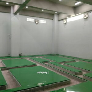 เคลือบพื้น Epoxy Self โรงไฟฟ้า