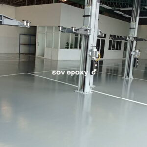 พื้น epoxy โชว์รูมรถไฟฟ้า_07