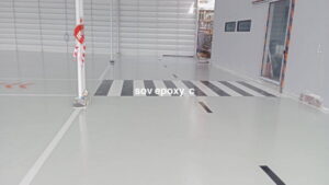 พื้น Epoxy Coating โชว์รูมรถ