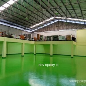 เคลือบพื้น Pu coating, พื้นสีเขียว_04