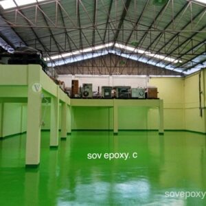 เคลือบพื้น Pu coating, พื้นสีเขียว_07