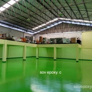 เคลือบพื้น Pu coating, พื้นสีเขียว_08