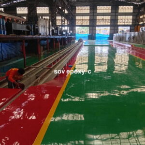 พื้น Epoxy Self-leveling โรงจักร_03