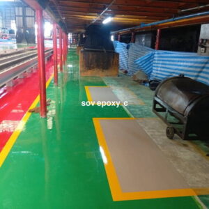 พื้น Epoxy Self-leveling โรงจักร_04