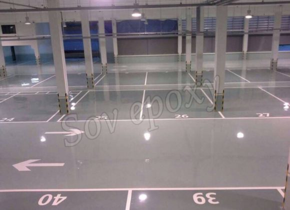 เคลือบพื้น Showroom/ตีเส้นจราจร