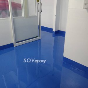 พื้น Epoxy โรงงานผลิตเครื่องสำอางค์ พัทยา (4)