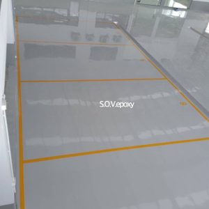 เคลือบพื้น Epoxy Self-leveling-โชว์รูม MG ลำปาง (3)