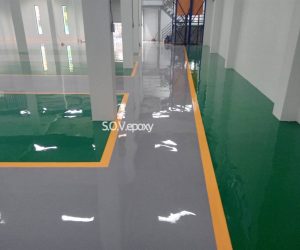 เคลือบพื้นสีเขียว-พื้นโรงงาน-10